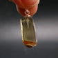 Natural Unheated Citrine Sterling Silver Pendant from Zambia - 1.2" - 2.67 Grams