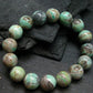 Variscite Genuine Untreated Bracelet ~ 7 Inches ~ 12mm Round Beads