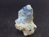 Rare Blue Lazulite Crystal From Georgia USA - 1.1" - 16.8 Grams