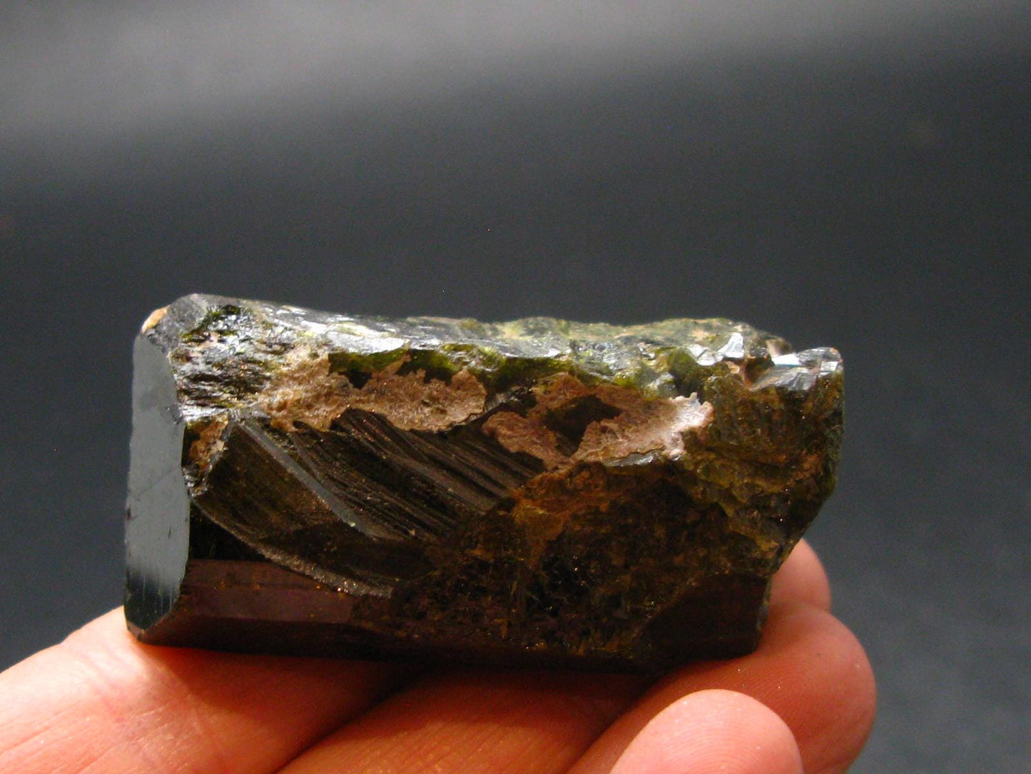 Nice Rare Terminated Epidote Crystal From Peru - 1.9" - 52.9 Grams