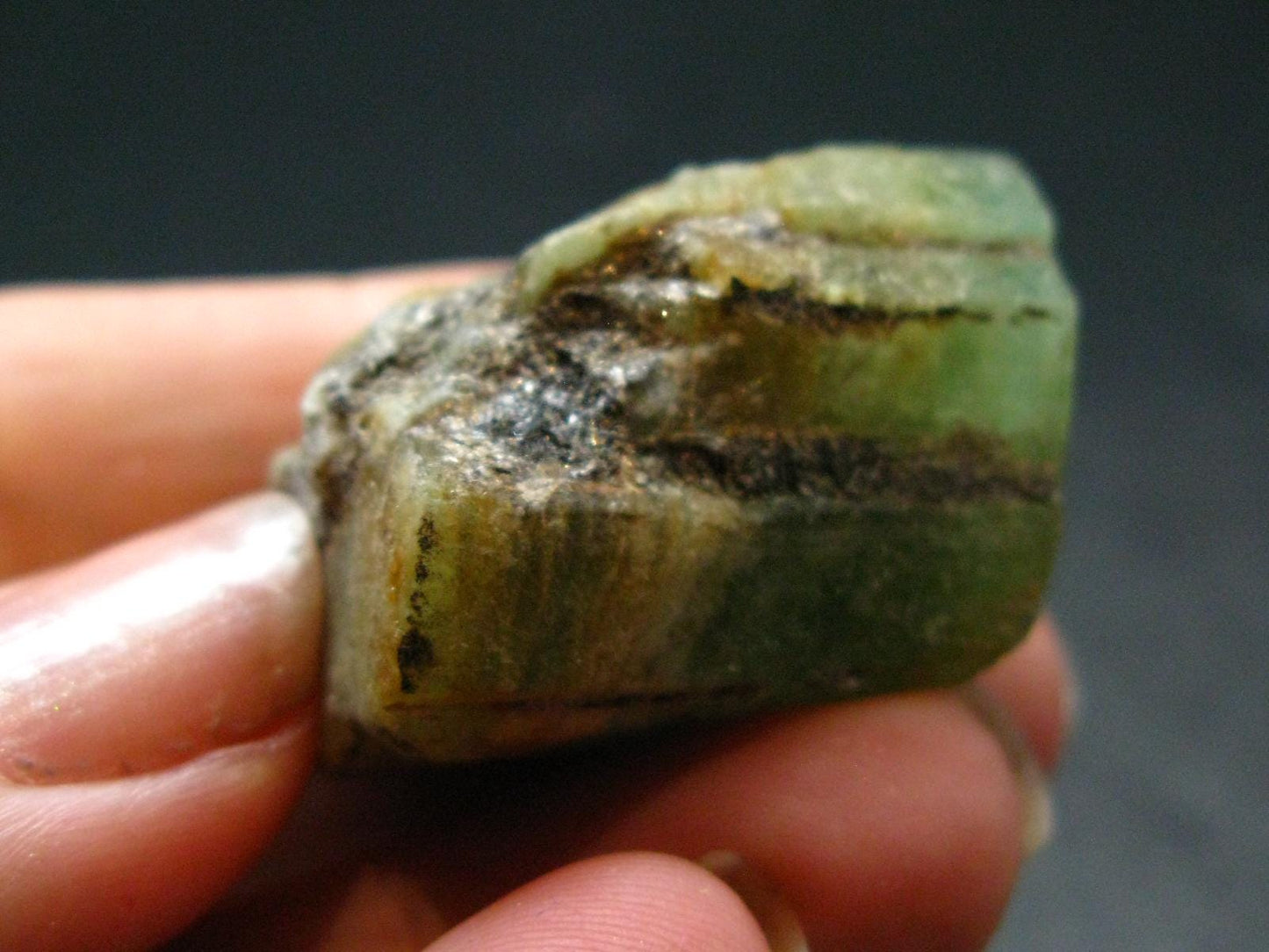 Emerald Beryl Crystal From Russia - 1.1" - 19.71 Grams