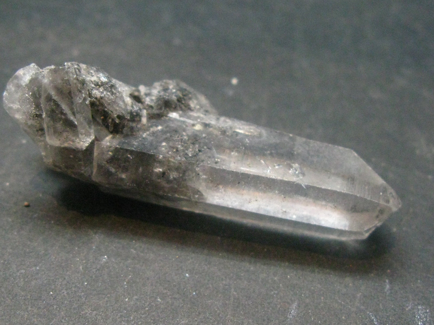 Nice Terminated Tibetan Black Quartz Crystal from Tibet - 1.6" - 9.16 Grams