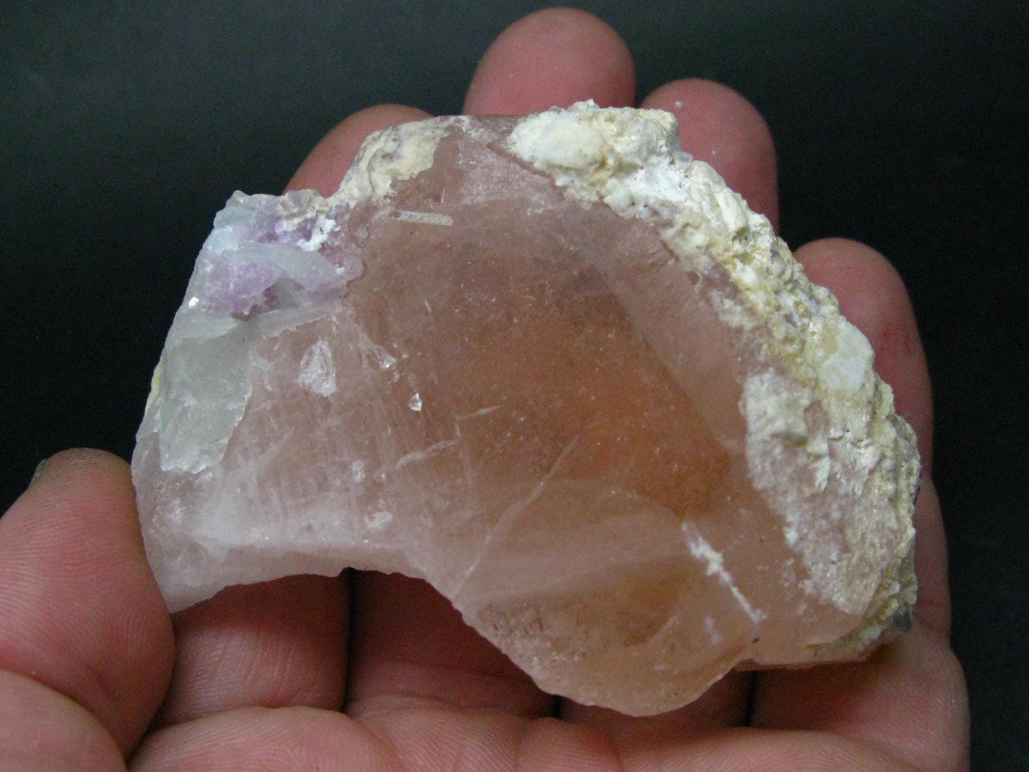 Fantastic Gemmy Raw Pink Morganite Beryl Crystal From Afghanistan - 1.2" - 159.45 Grams
