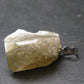 Nice Terminated Danburite Crystal Silver Pendant from Russia - 1.0" - 3.86 Grams