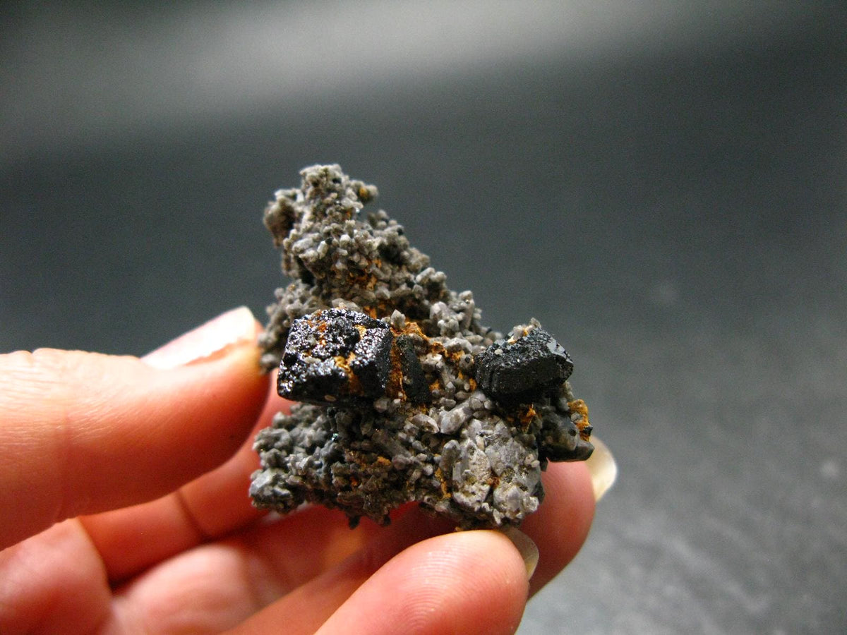 Brookite On Quartz Cluster From Arkansas - 15.08 Grams - 1.5"