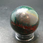 Bloodstone Sphere From India - 1.8" - 134.18 Grams