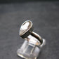 Phenakite Phenacite Crystal Facetted Silver 2.71 Carats Ring From Russia - Size 6 - 2.27 Grams