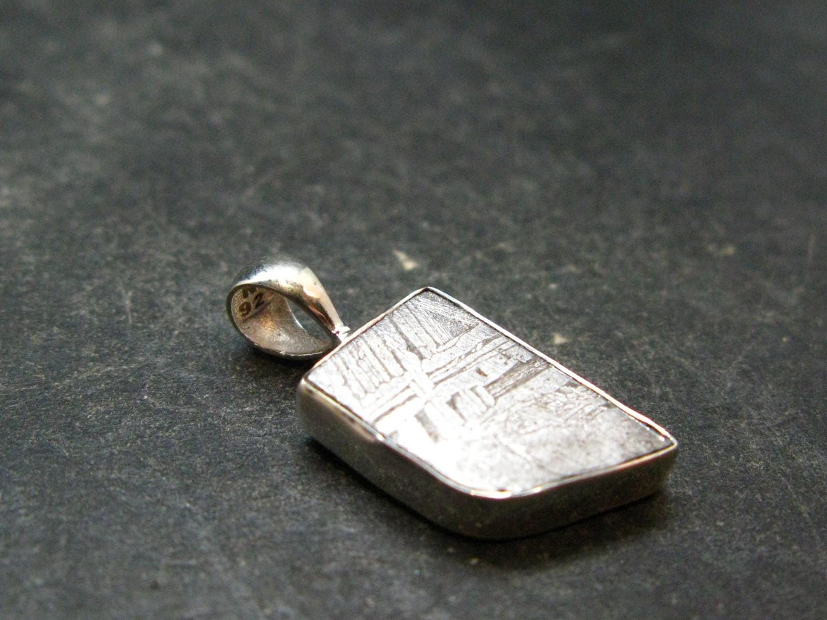 Muonionalusta Meteorite Pendant from Sweden - 1.0" - 3.26 Grams