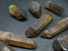 Lot of 10 Natural Unheated Citrine Crystals from Congo - 95.5 Grams