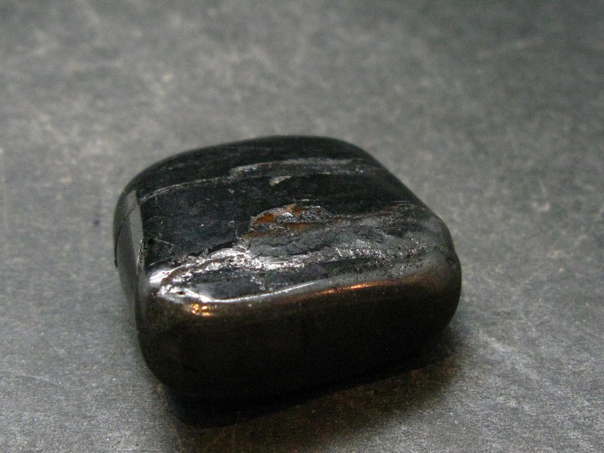 Elite Shungite Tumbled Piece from Russia - 1.1" - 14.28 Grams