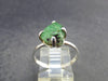 Tsavorite Gem Green Garnet Sterling Silver Ring from Tanzania - 2.61 Grams - Size 8.5