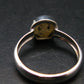 Rare Agni Gold Danburite Silver Ring From Tanzania - 1.96 Grams - size 6