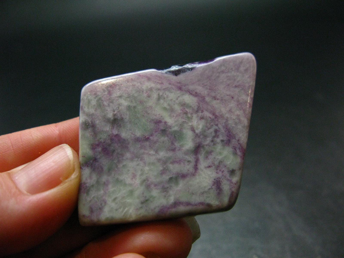 Very Rare Kammererite Chrome Clinochlore Tumbled Stone from Turkey - 1.6" - 26.89 Grams