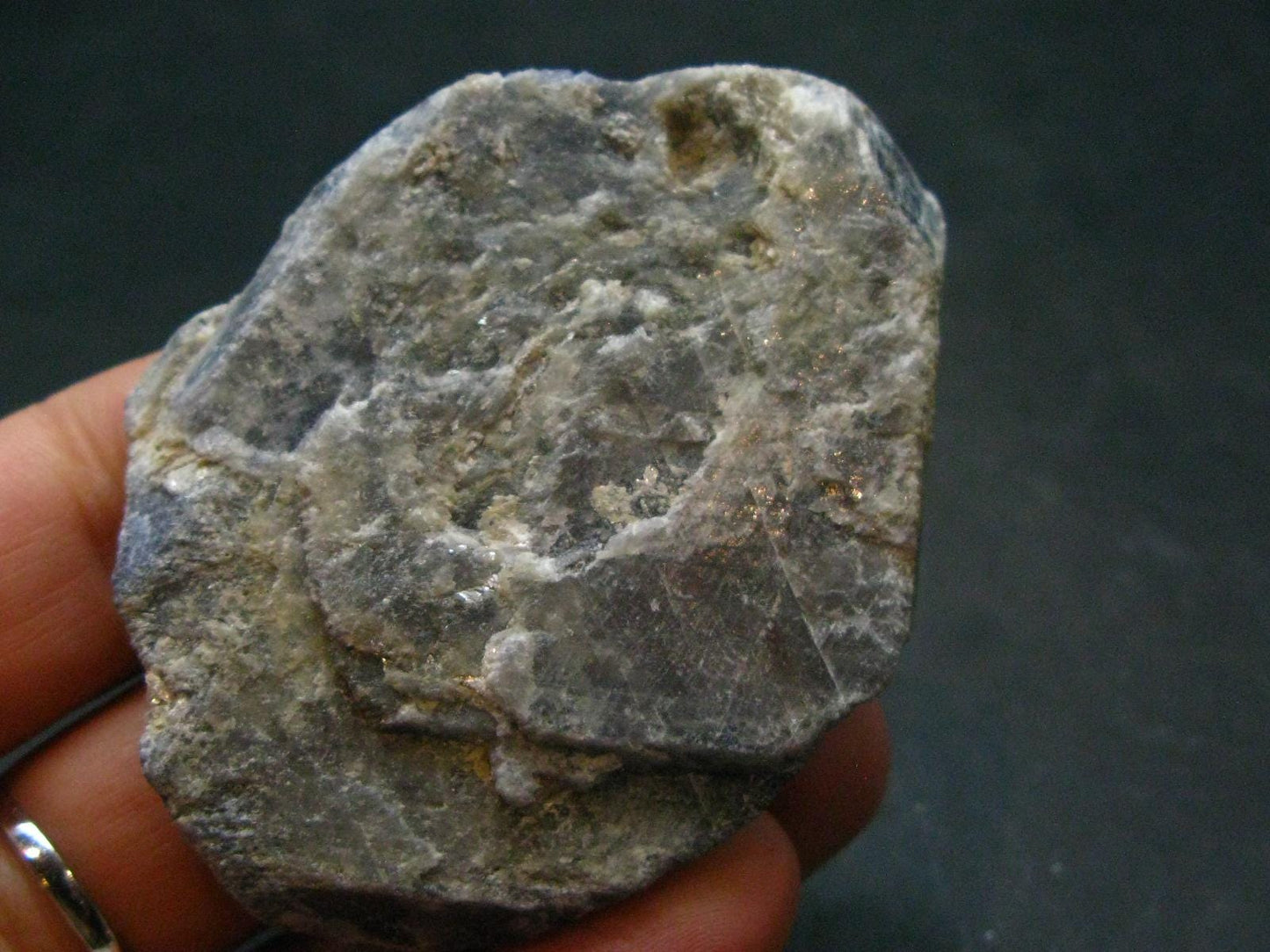 Large Blue Sapphire Corundum Crystal From Brazil - 2.3"