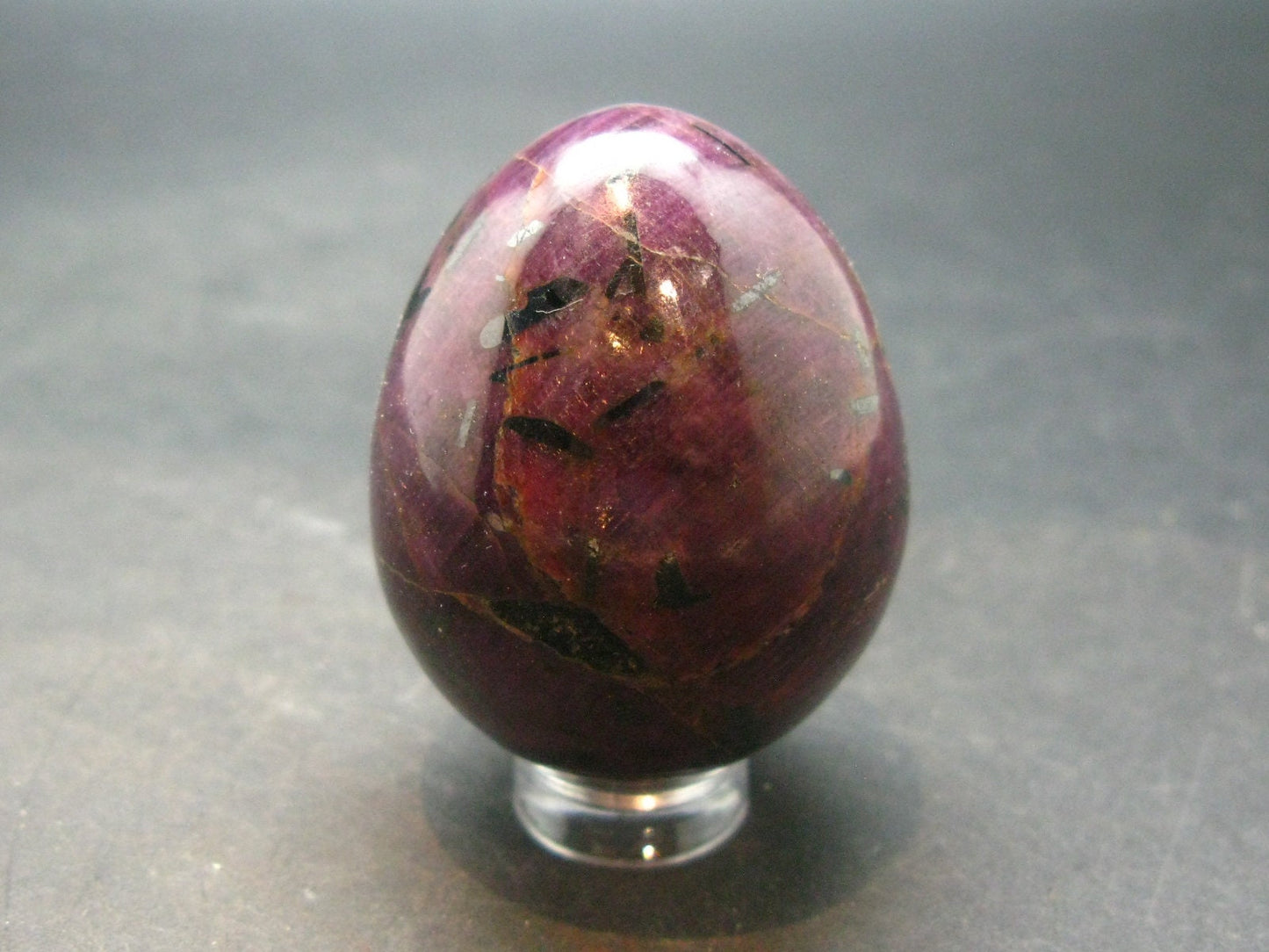 Ruby & Kyanite Egg From India - 1.6" - 102.61 Grams
