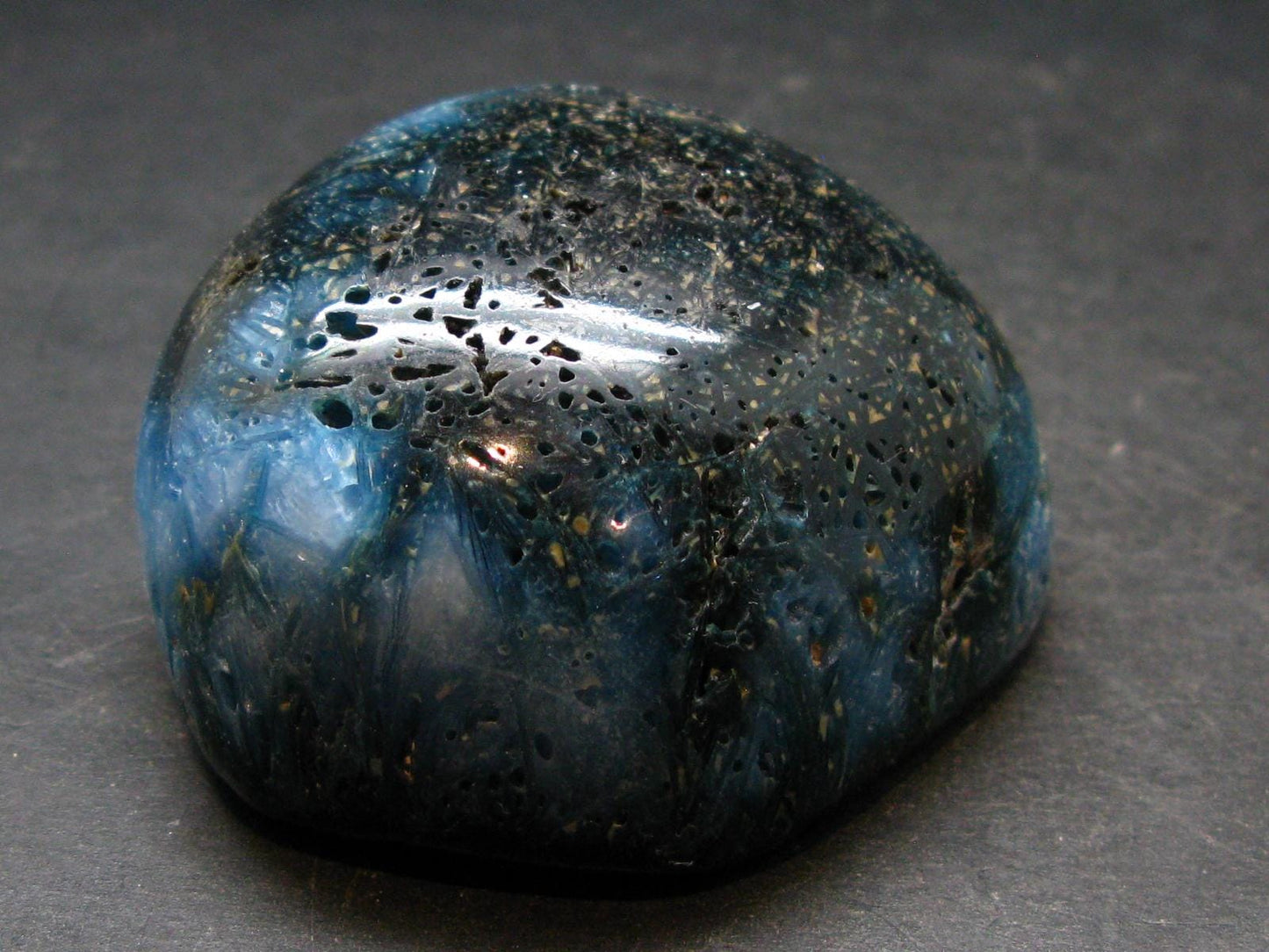 Blue Ice Glacierite Tumbled Stone from Indonesia - 2.1" - 131.22 Grams