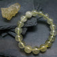 Libyan Tektite Glass Genuine Bracelet ~ 7 Inches ~ 12mm Round Beads