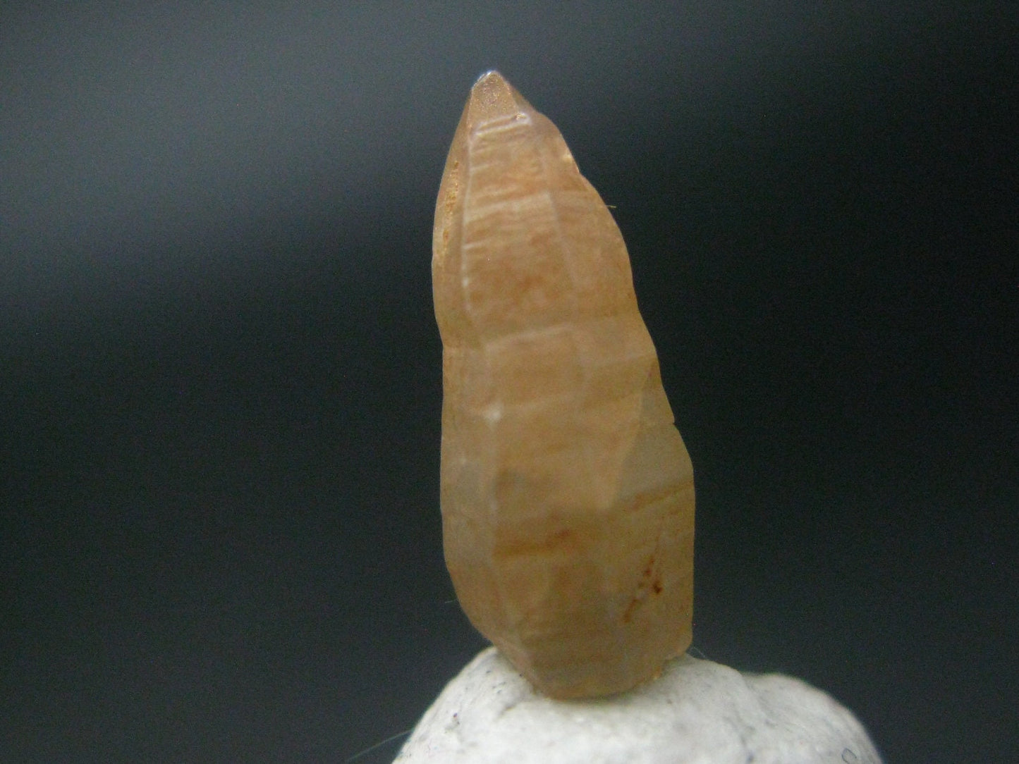 Large Gem Yellow Sapphire Corundum Crystal From Sri Lanka - 0.6" - 3.80 Carats