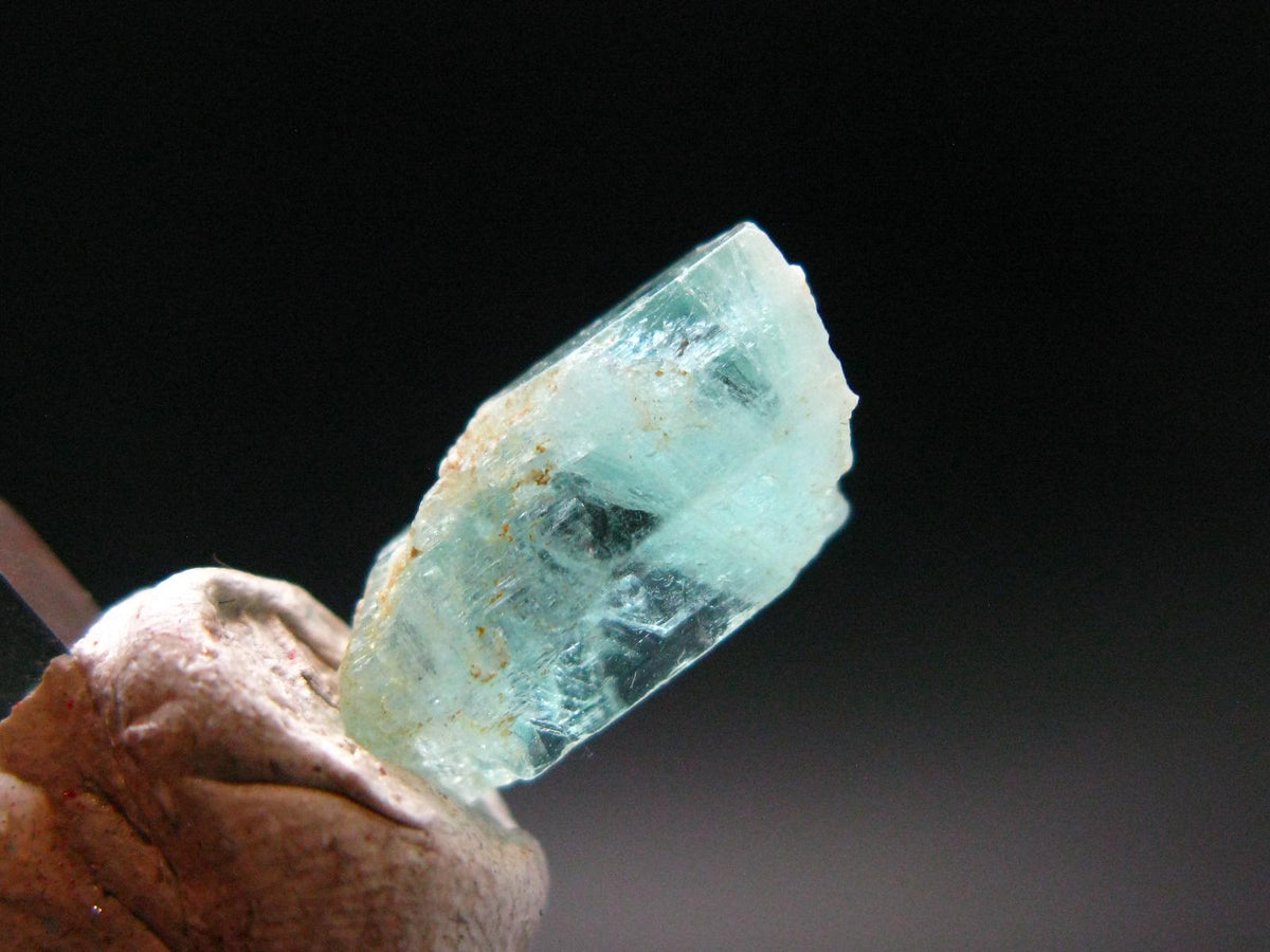 Emerald Vanadium Beryl Crystal From Nigeria - 0.7" - 6.55 Carats