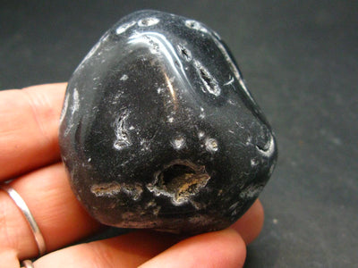 Cintamani Pearl of Fire Tumbled Stone from Indonesia - 1.9" - 83.65 Grams