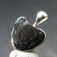 Alexandrite Chrysoberyl Crystal Silver Pendant From Brazil - 0.7" - 2.33 Grams