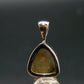 Rhodizite Rhodozite Crystal Silver Pendant from Madagascar - 0.6" - 1.0 Grams
