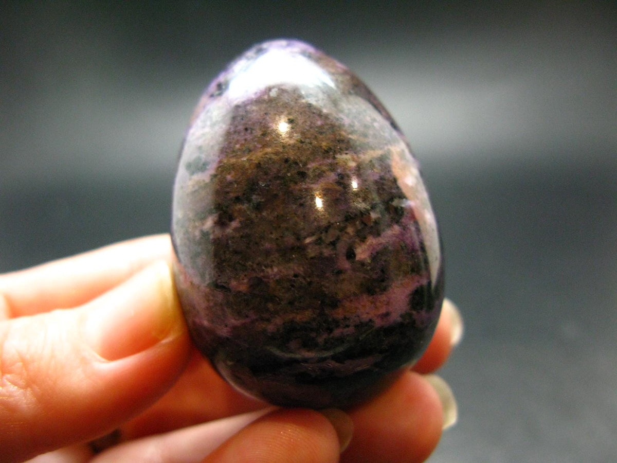 Nice Charoite Egg from Russia - 84.62 Grams - 2.0"