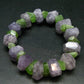 Peridot & Scapolite Genuine Bracelet ~ 7.5 Inches ~ Facetted Beads