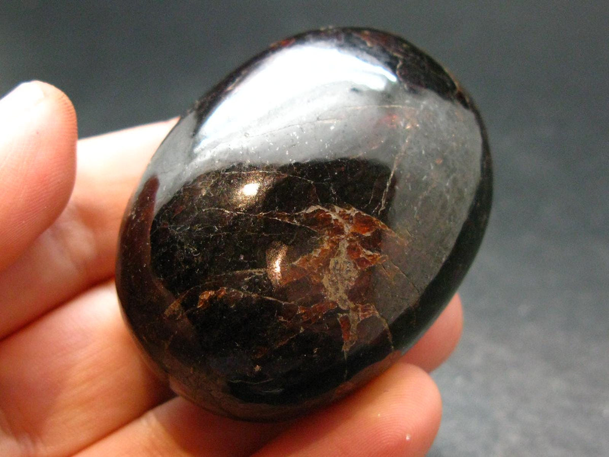 HUGE Red Almandine Garnet Crystal From India - 105.89 Grams