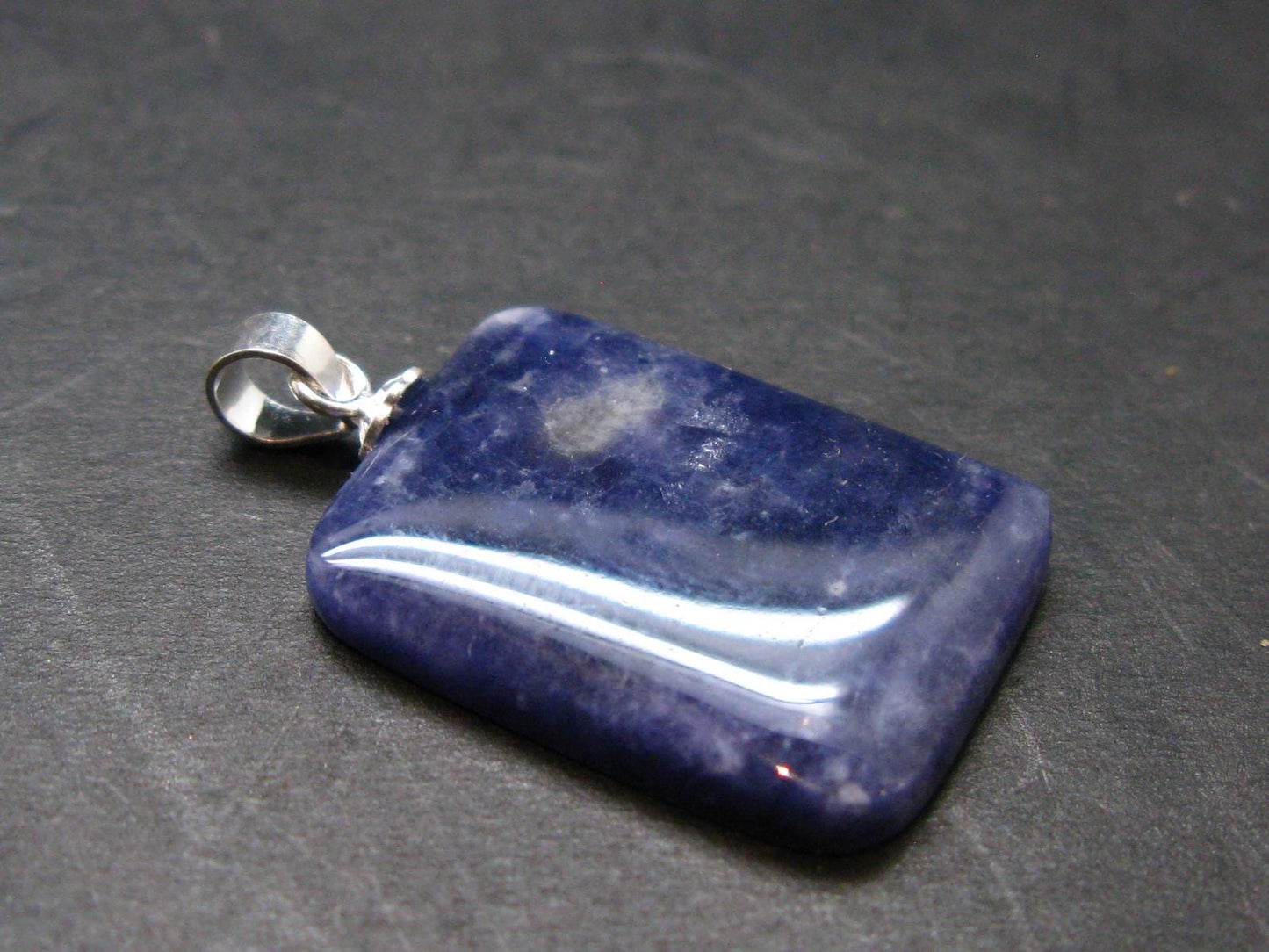 Scapolite Silver Pendant from Canada - 2.73 Grams - 1.1"