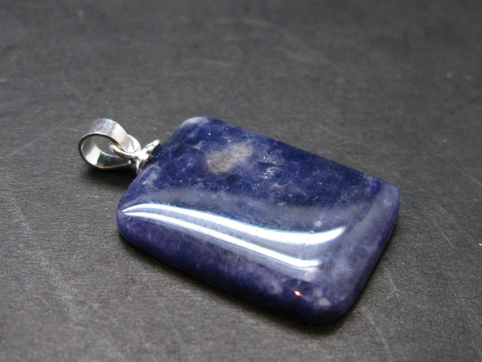 Scapolite Silver Pendant from Canada - 2.73 Grams - 1.1"