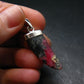Rare Pink Tugtupite Sterling Silver Pendant From Greenland - 1.5" - 2.47 Grams