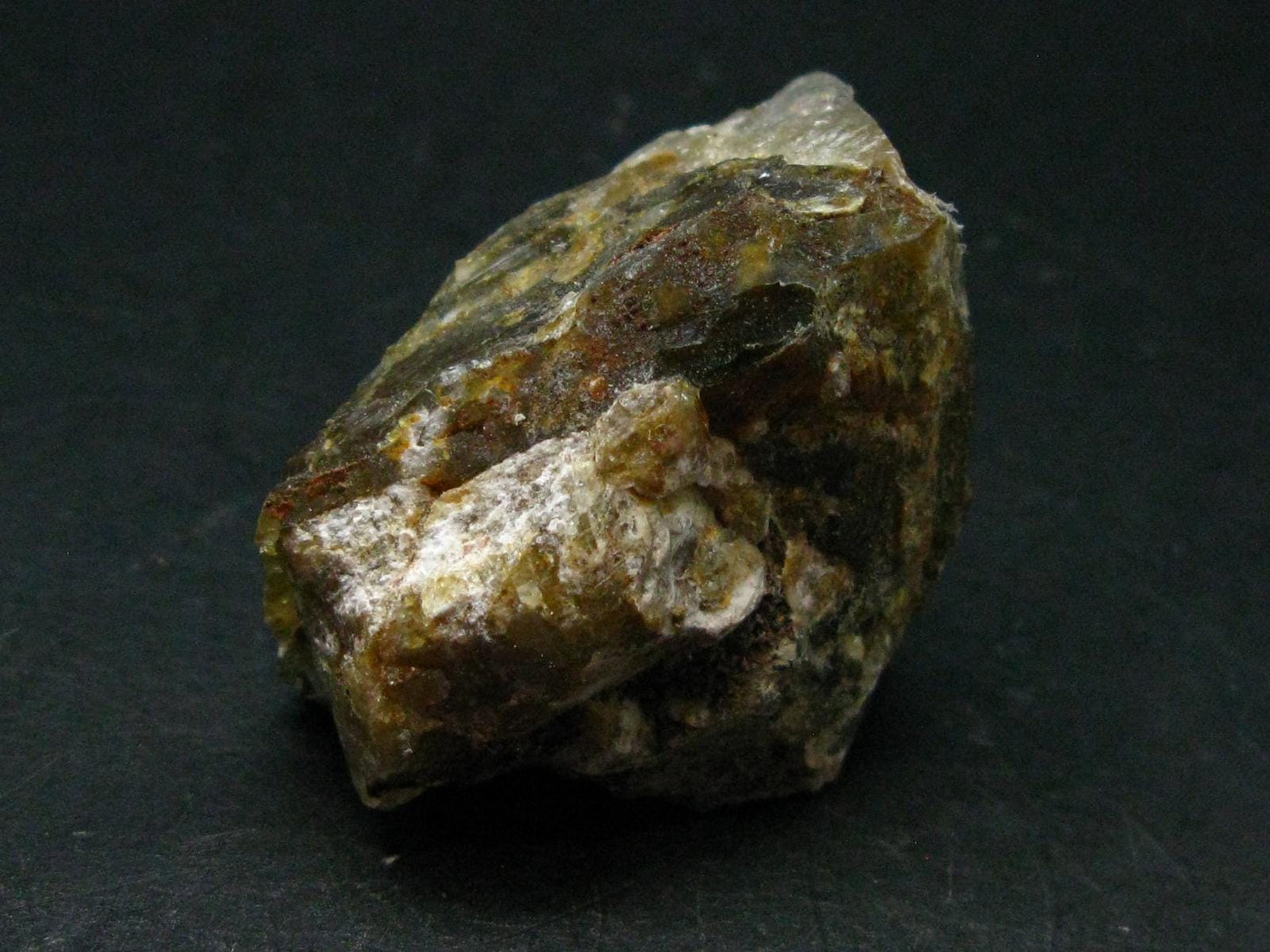 Rare Herderite on Quartz Crystal from Brazil - 52.44 Grams - 1.8"