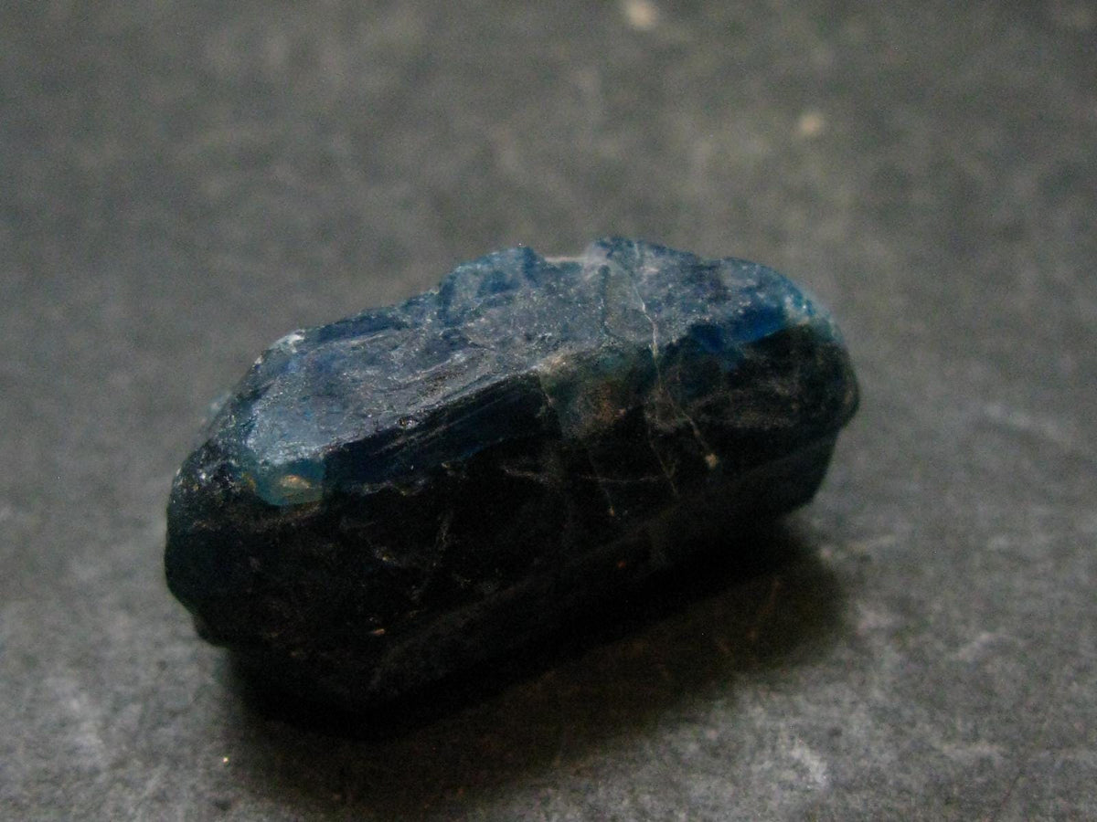 Large Neon Blue Apatite Crystal From Brazil - 1.0" - 7.44 Grams