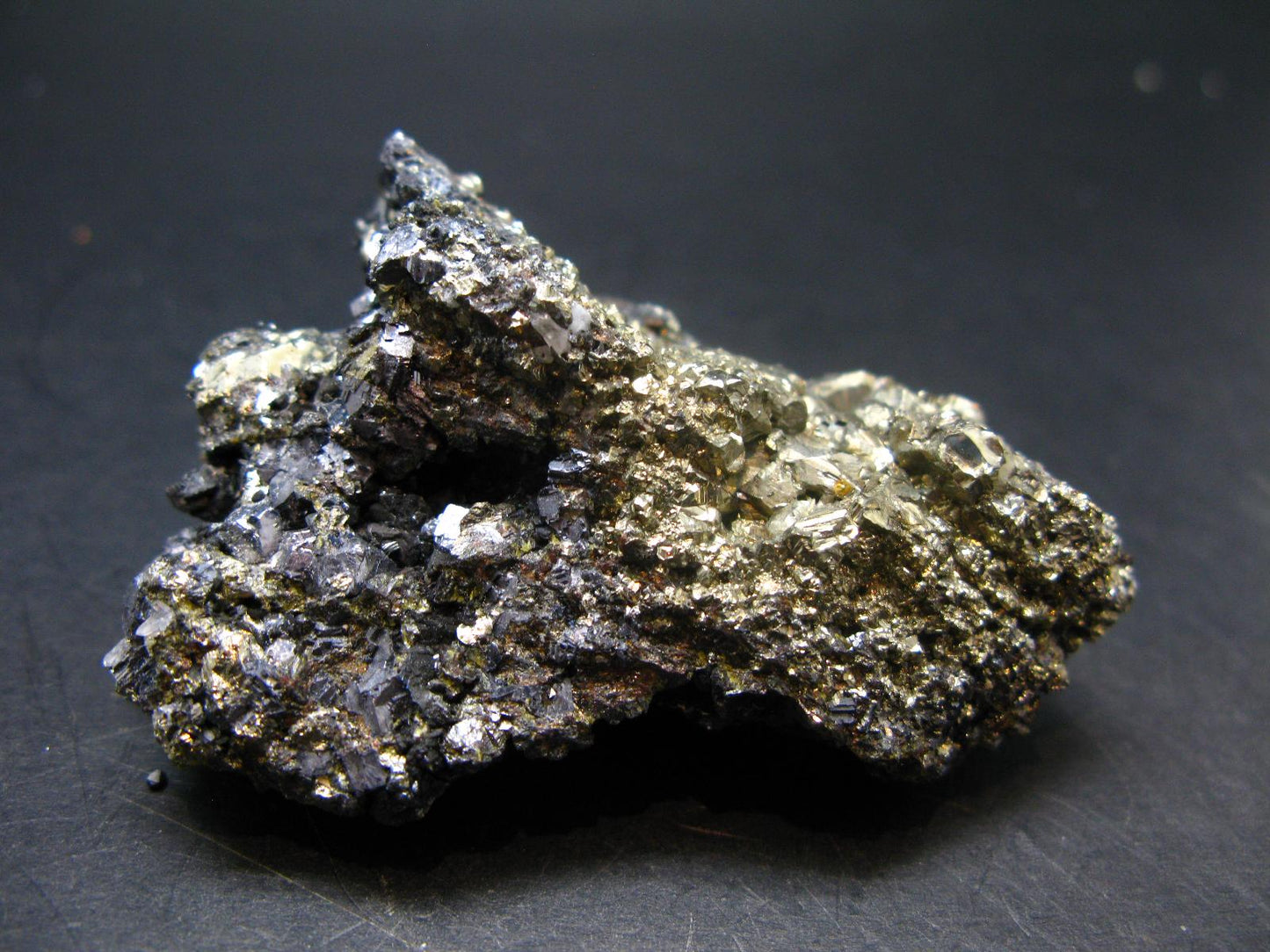 Rare Galena Sphalerite & Pyrite Cluster From Peru - 2.8" - 172.86 Grams