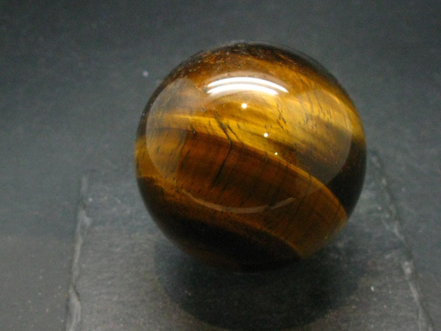 Tiger Eye Sphere From South Africa - 2.2"