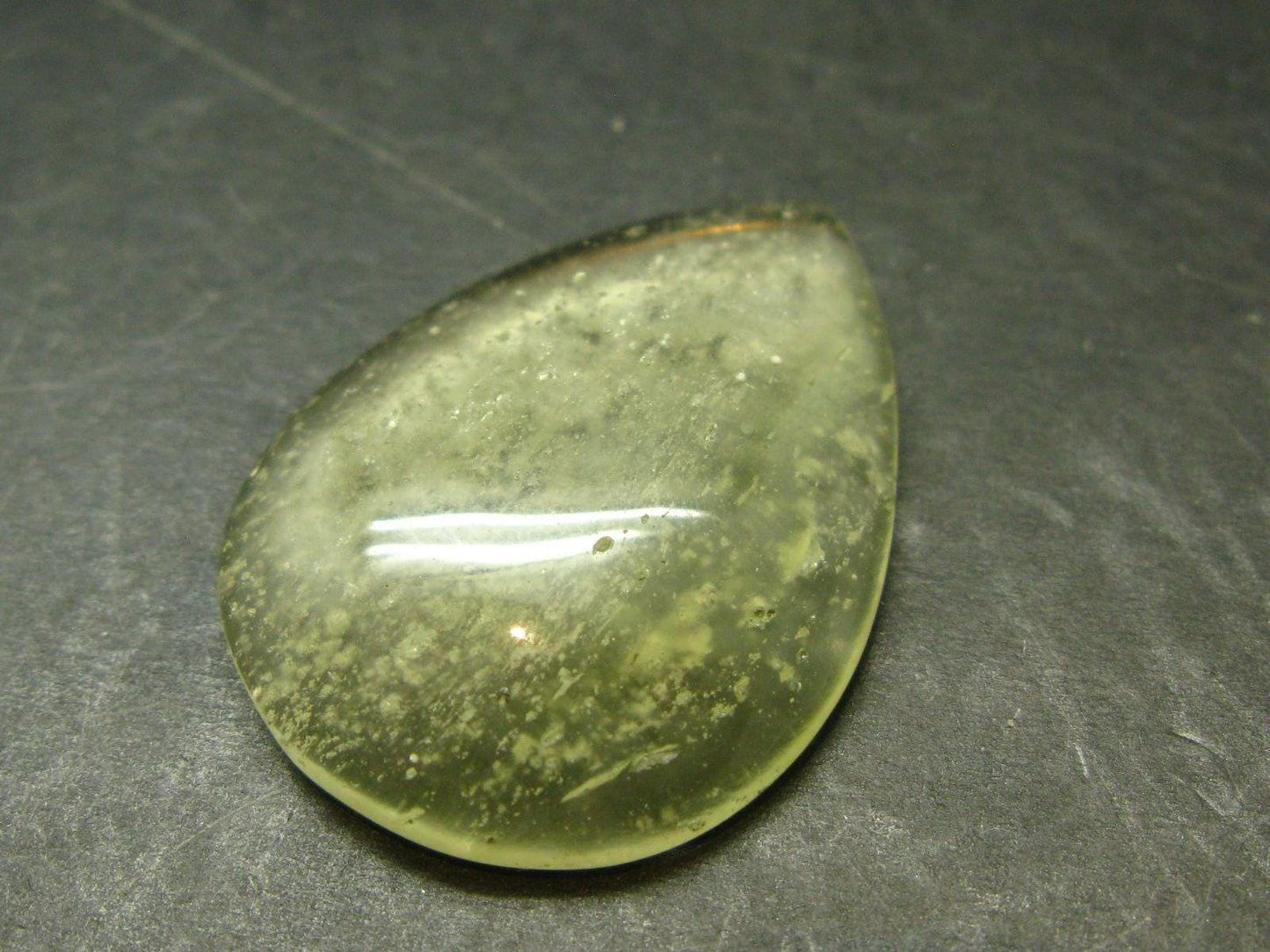 Nice Gem Libyan Tektite Cabochon From Libya - 9.00 Grams