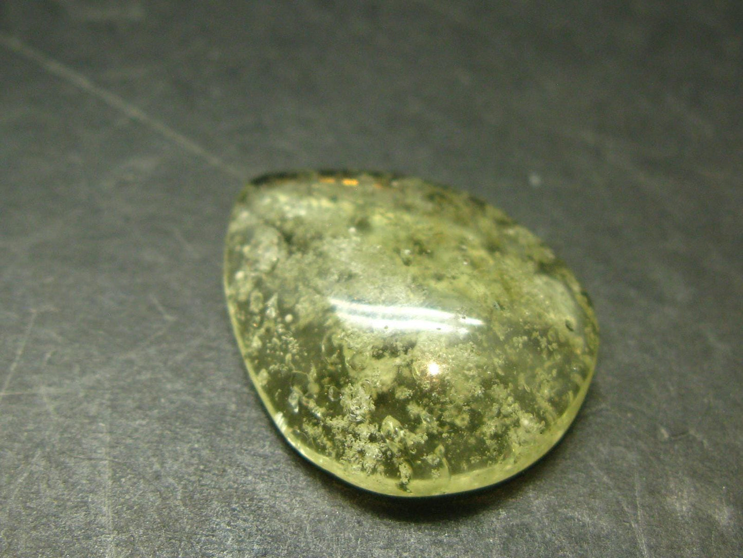 Nice Gem Libyan Tektite Cabochon From Libya - 4.70 Grams