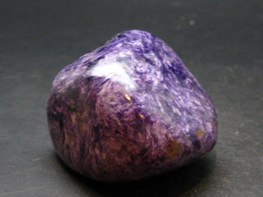 Large Nice Charoite Tumbled Stone from Russia - 118.59 Grams - 2.1"