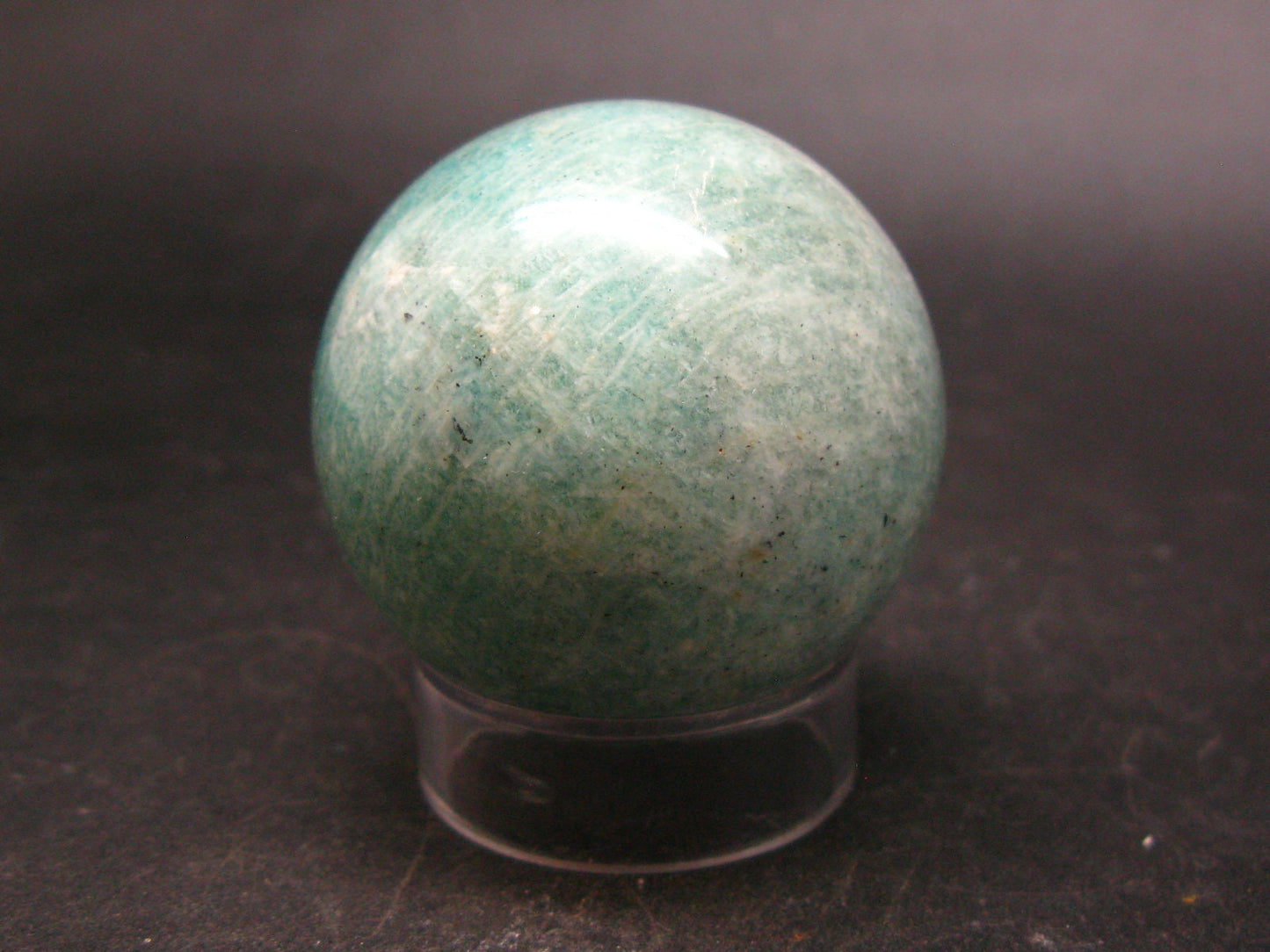 Rich Green Amazonite Sphere Ball From Russia - 1.7"