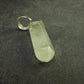 Gem Libyan Desert Glass Tektite Pendant Sterling Silver from Libya - 1.3" - 2.51 Grams