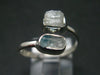 Euclase Crystal Silver Ring From Brazil - Adjustable Size - 2.26 Grams