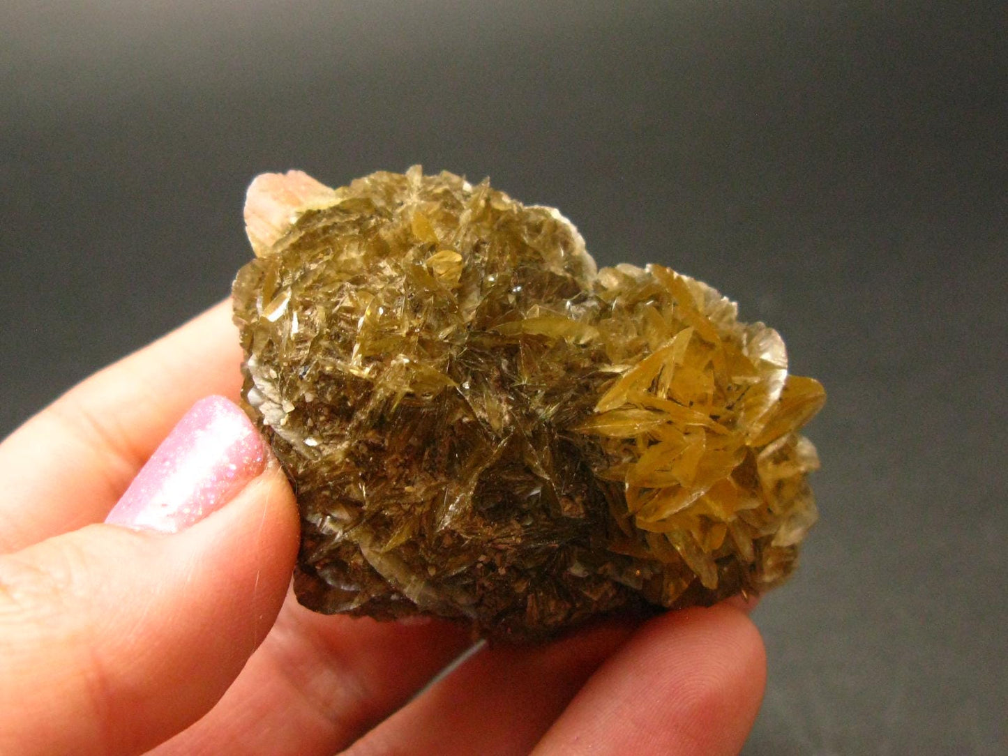 Amazing Fluorescent Gypsum Crystal from Canada - 1.9" - 42.59 Grams