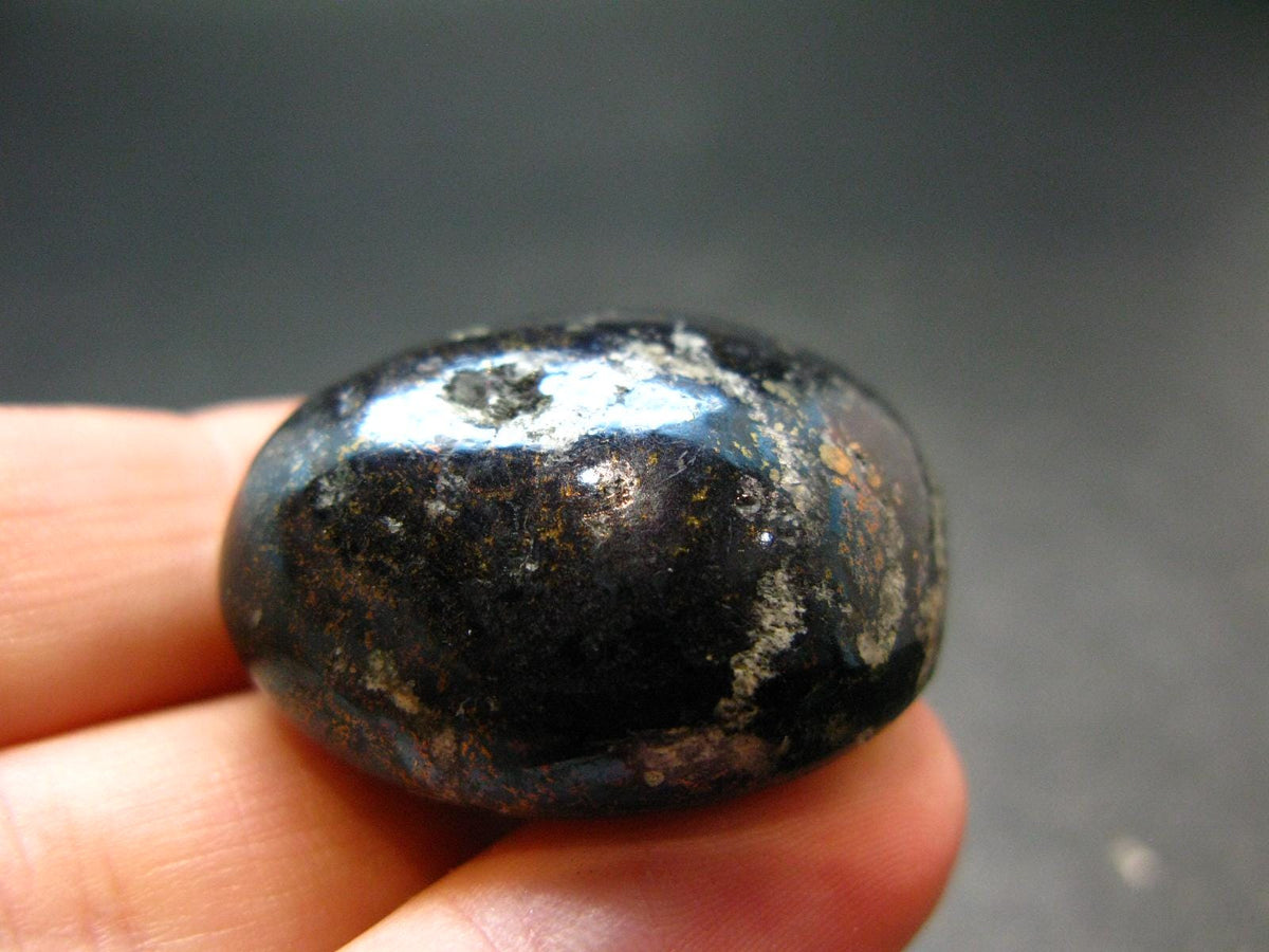 Covelite Covellite Tumbled Stone From Peru - 1.2" - 26.44 Grams