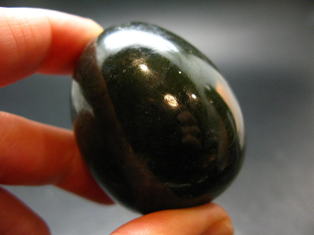Nephrite Jade 1.8" Egg from Canada - 112.83 Grams