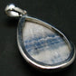 Rare Blue Scheelite Silver Pendant From Turkey - 1.7" - 9.64 Grams