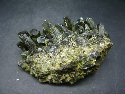 Nice Rare Epidote Cluster From Peru - 2.9"