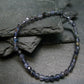 Iolite Cordierite Genuine Bracelet ~ 7 Inches ~ 4mm Facetted Beads