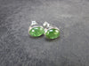 Tsavorite Gem Green Garnet Sterling Silver Earrings from Tanzania - 1.80 Grams