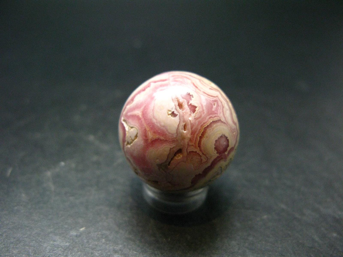 Rhodochrosite Sphere Ball from Argentina - 1.0" - 31.0 Grams